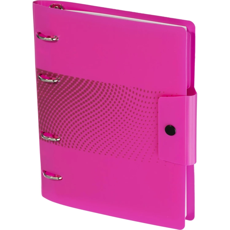 Ежедневник недатированный ATTACHE Digital розовый,А5, 272стр., на кольцах