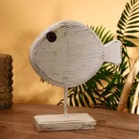 Сувенир "Рыба" албезия 30х9х35 см Сувенир "Рыба" албезия 30х9х35 см