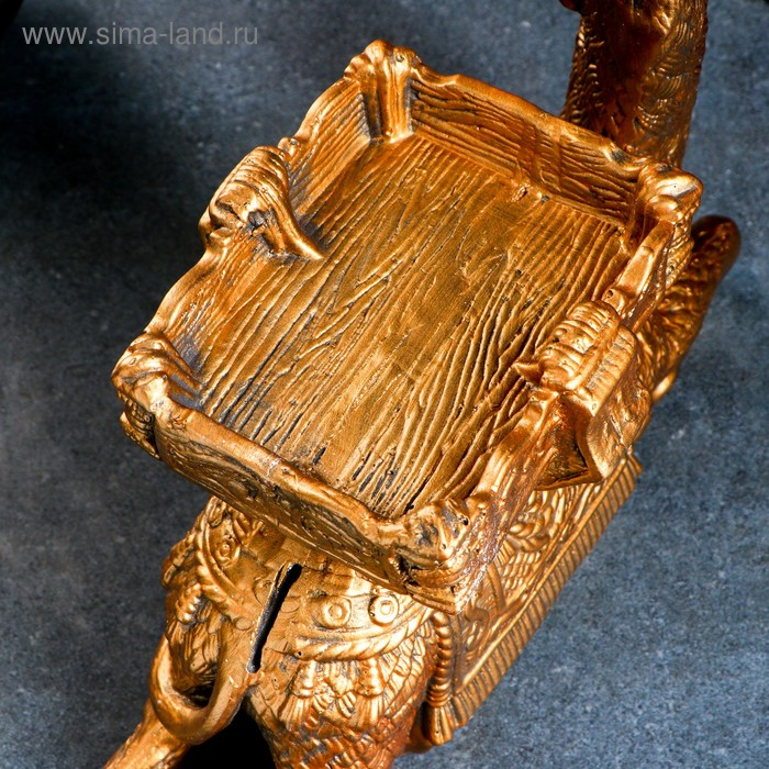 Копилка Копилка "Верблюд лежа" бронза, 15х34х33см