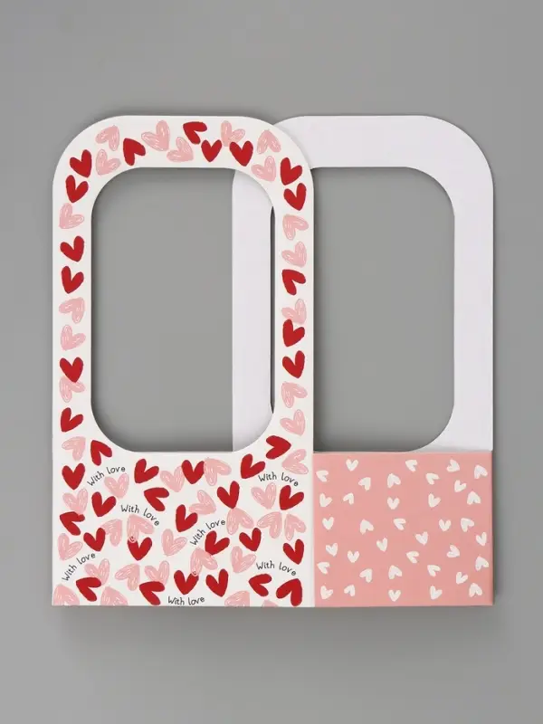 Коробка - переноска для цветов &laquo;С любовью&raquo;, 17&times;12&times;32 см