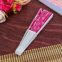 Веер складной &laquo;Сакура&raquo;, 23 см, МИКС