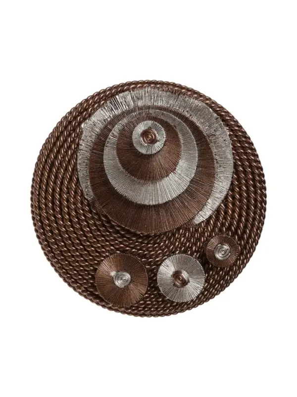 Держатель для штор CAPPIO KS038, d=11 см, цвет бронза с серебром, 2 шт.