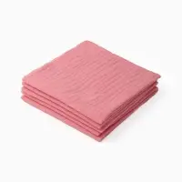 Набор платочков Крошка Я Raspberry 20*20 см-5 шт, муслин, 100 % хлопок