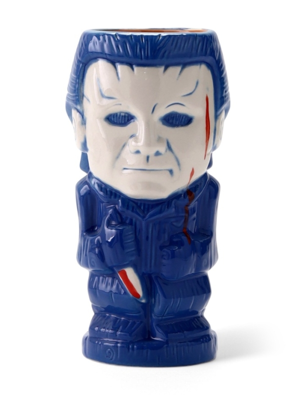 Стакан для коктейлей "Тики", керамика синий