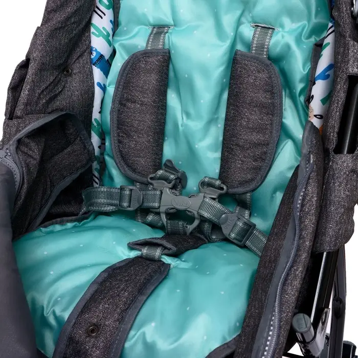 Санки - коляска «Наши детки 6», чехол для ног, муфта, сумка, принт с ламой, серый Санки - коляска «Наши детки 6», чехол для ног, муфта, сумка, принт с ламой, серый