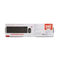 Комплект клавиатура и мышь Smartbuy ONE 400AG, беспроводной, USB, от батареек AA/ААА, чёрный