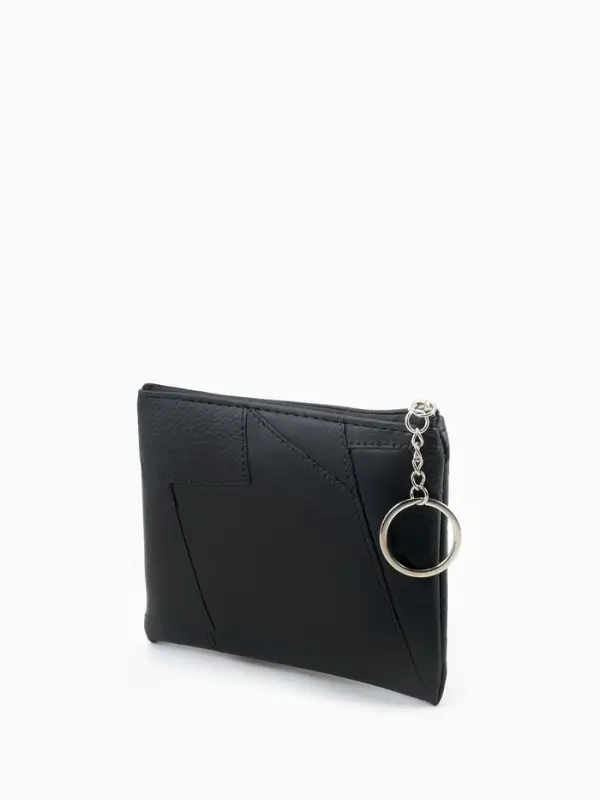Кошелек жен 13-01-01 Июнь2509, 15*0,5*11 см, отд на молнии, черный Кошелек жен 13-01-01 Июнь2509, 15*0,5*11 см, отд на молнии, черный