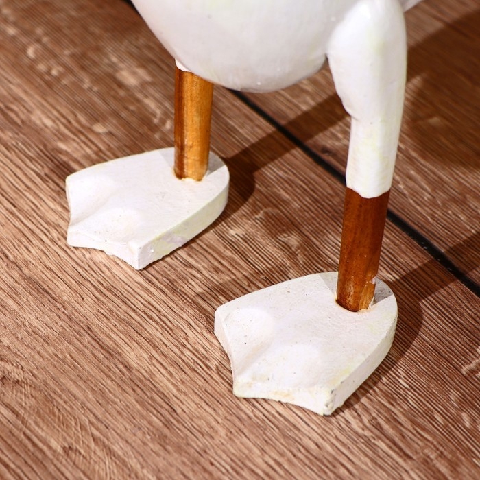 Сувенир Сувенир "Утка-врач" дерево 45 см