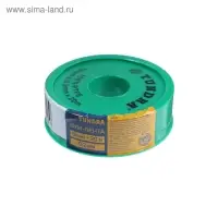 Лента ФУМ ТУНДРА, 19 мм &times; 0.2 мм &times; 20 м