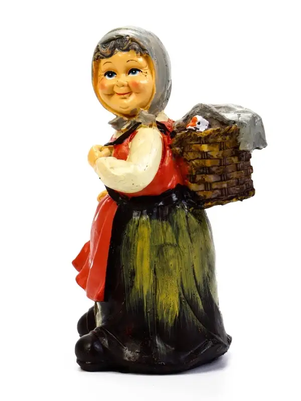 Садовая фигура 20 х 10 х 10 см  Садовая фигура 20 х 10 х 10 см "Бабушка с гусём"