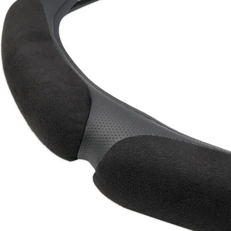 Спонжевая оплетка руля AVS SP-426XL-B ( размер XL, черный) - Серия "Sponge"