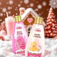 Гель для душа &laquo;С Новым годом&raquo;, vanilla milkshake, набор 2 шт. &times; 200 мл, URAL LAB