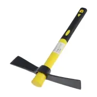 Кирка ТУНДРА, кованая, фиберглассовая рукоятка 380 мм, двухплоскостная, 500 г