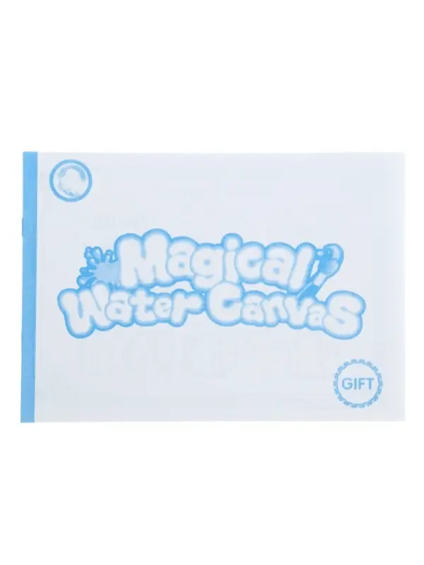 Коврик для рисования водой "Зверята" 2 маркера