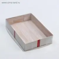 Коробка для кондитерских изделий &laquo;Новогодний бант&raquo;, 17 х 12 х 3 см