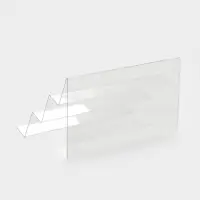 Подставка горка 3 ступеньки, наклонная, 25&times;15&times;14 см, оргстекло 2 мм