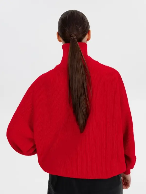 Джемпер Siluetti Birne, красный, размер S/M Джемпер Siluetti Birne, красный, размер S/M