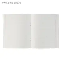 Тетрадь 96 листов в клетку Calligrata «Животные», обложка мелованный картон, блок №2, белизна 75% (серые листы), МИКС
