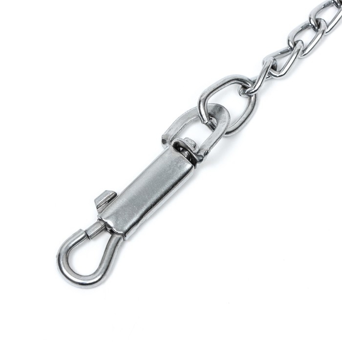 Цепь для привязи собак мелкокалиберная, 1,8 м, толщина проволоки 2 мм Цепь для привязи собак мелкокалиберная, 1,8 м, толщина проволоки 2 мм