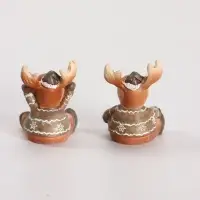 Фигурка &laquo;Лосики в свитерах&raquo;, набор 2 шт. 4&times;3.5&times;5.5 см