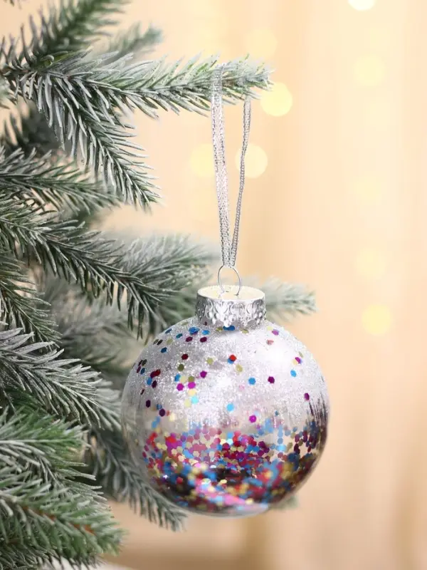 Ёлочные игрушки «Праздничное настроение», шары новогодние, набор 3 шт., d=8 см Ёлочные игрушки «Праздничное настроение», шары новогодние, набор 3 шт., d=8 см