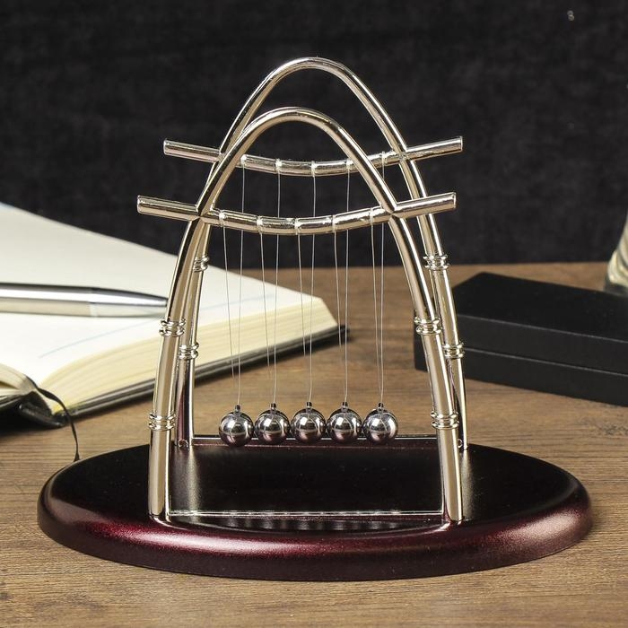 Маятник Маятник "Шары техно" овал 10,5 x 18 x 13,5 см