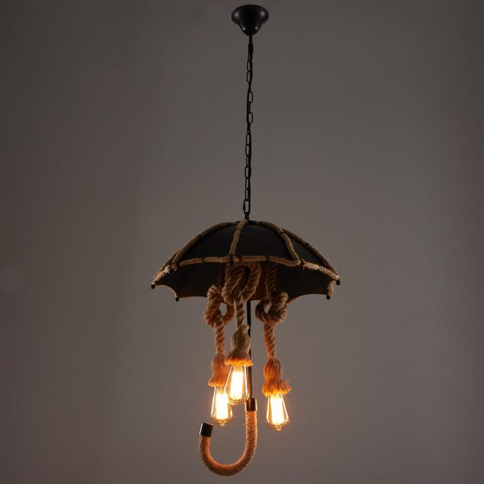 Люстра 1353/3 E14 40Вт черный 47х47х90 см