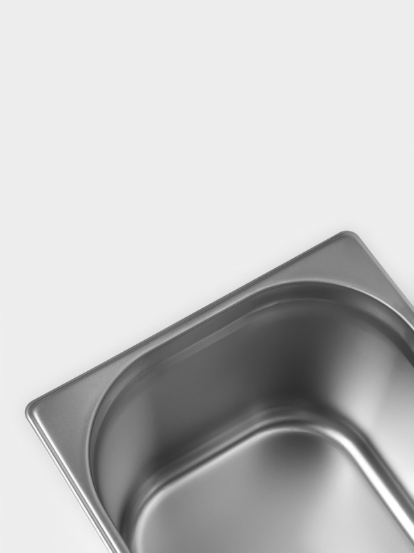 Гастроемкость 1/2x200 мм, 325x265x200мм, толщина 0,8 мм Гастроемкость 1/2x200 мм, 325x265x200мм, толщина 0,8 мм