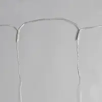 Гирлянда &laquo;Занавес&raquo; 2&times;3 м, роса, IP20, серебристая нить, 450 LED, свечение тёплое белое, 8 режимов, 220 В