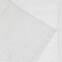 Набор полотенец махровых бордюр 440 г/м2, 50х90 белый, 10шт