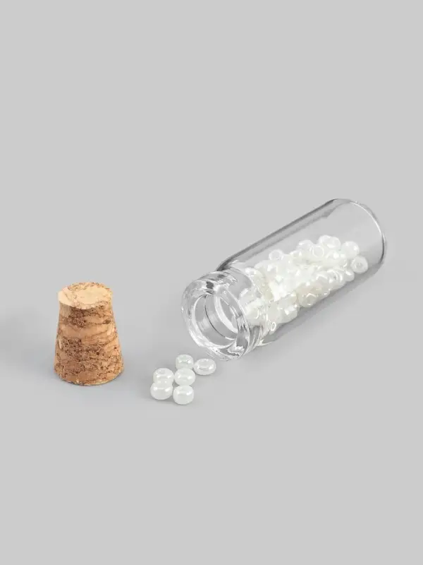 Баночки для хранения бисера, d=1.2&times;3 см, 10 шт.