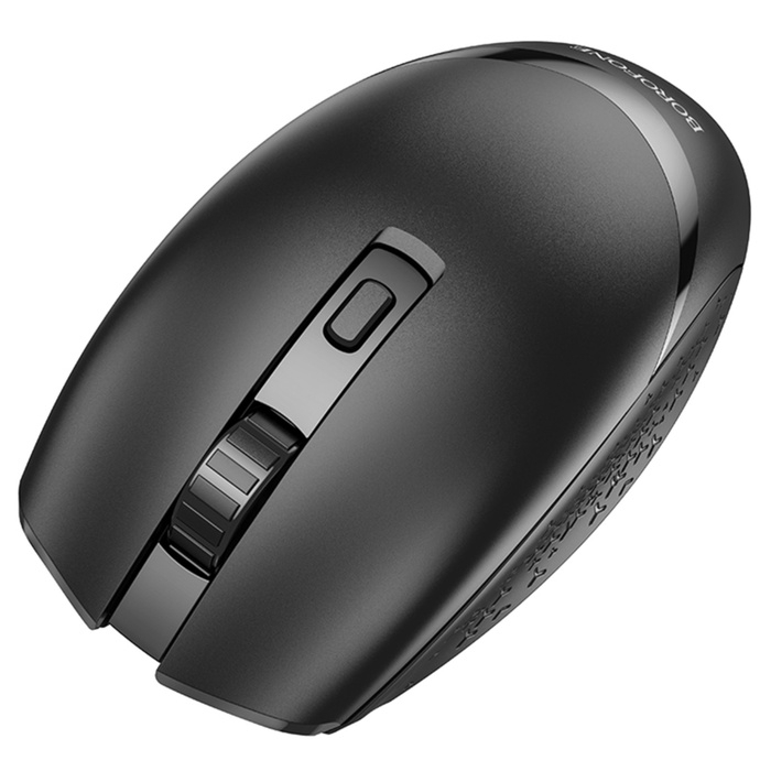 Мышь Borofone BG7, беспроводная, оптическая, 1600 dpi, чёрная Мышь Borofone BG7, беспроводная, оптическая, 1600 dpi, чёрная