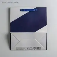 Пакет подарочный новогодний ламинированный «Удачи в Новом году», ML 23 х 27 х 11.5 см Пакет подарочный новогодний ламинированный «Удачи в Новом году», ML 23 х 27 х 11.5 см