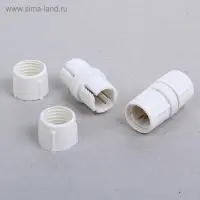 Прямой коннектор Luazon Lighting для светового шнура 13 мм, 3-pin