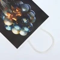 Пакет подарочный крафтовый «Подарок» 27×22×11 см, 120 г/м²