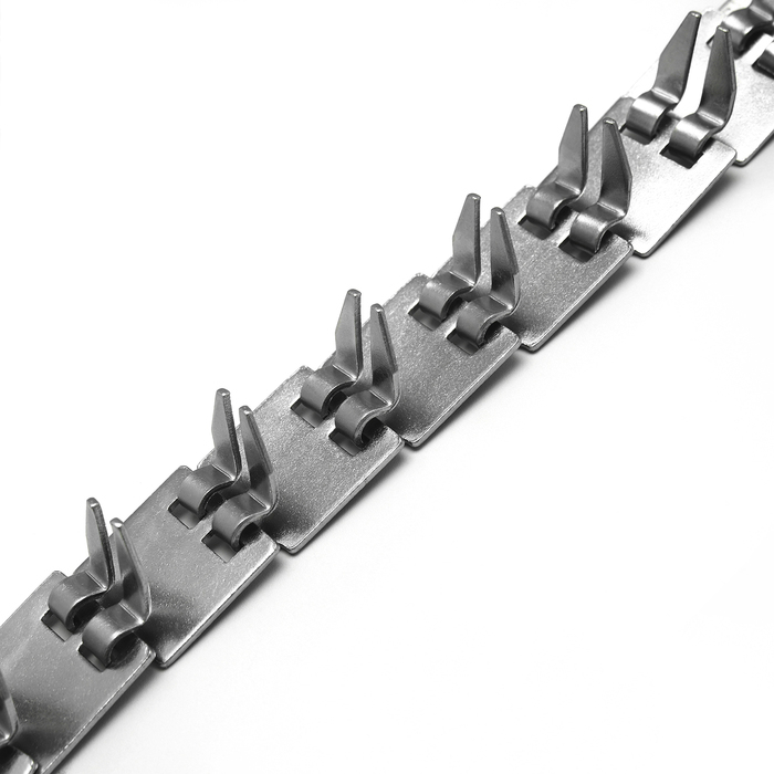 Ошейник строгий пластинчатый, цинк, 55 х 2,3 см Ошейник строгий пластинчатый, цинк, 55 х 2,3 см