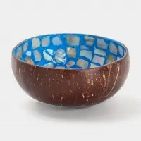 Чаша &laquo;Глазурь&raquo;, 14&times;14&times;6 см, кокос