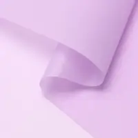 Плёнка для цветов матовая, фиолетовая, 0.57&times;10 м &plusmn;1 см
