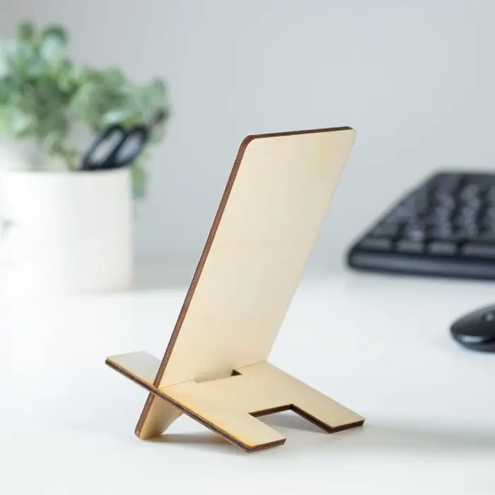 Подставка под телефон "Всегда что-то кажется", ламинация, 14,3х8 см