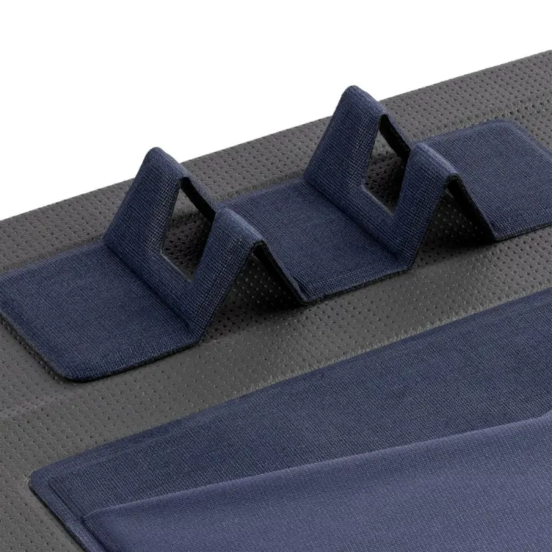 Органайзер с блокнотом и аккумулятором Oiro, синий Органайзер с блокнотом и аккумулятором Oiro, синий