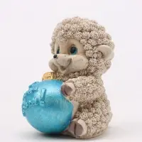 Фигурка декоративная &laquo;Барашек с шаром&raquo;, 6&times;5 см, слоновая кость