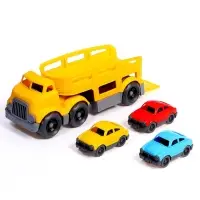 Грузовик - автовоз детский, с 3 машинками, цвет МИКС