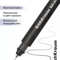 Набор ручек-роллеров ErichKrause Balance Stick, 3 штуки, узел 0.5 мм, чёрный
