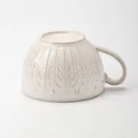 Кружка &laquo;Колос&raquo;, 300 мл, 13&times;10&times;6 см, фарфор, молочная