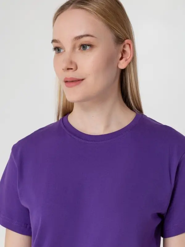 Футболка унисекс T-bolka 160, фиолетовая, размер S Футболка унисекс T-bolka 160, фиолетовая, размер S