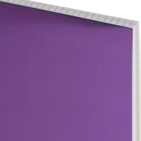Бизнес-тетрадь А4 96л Attache Metallic Фиолет клетка, греб, картон, фольга