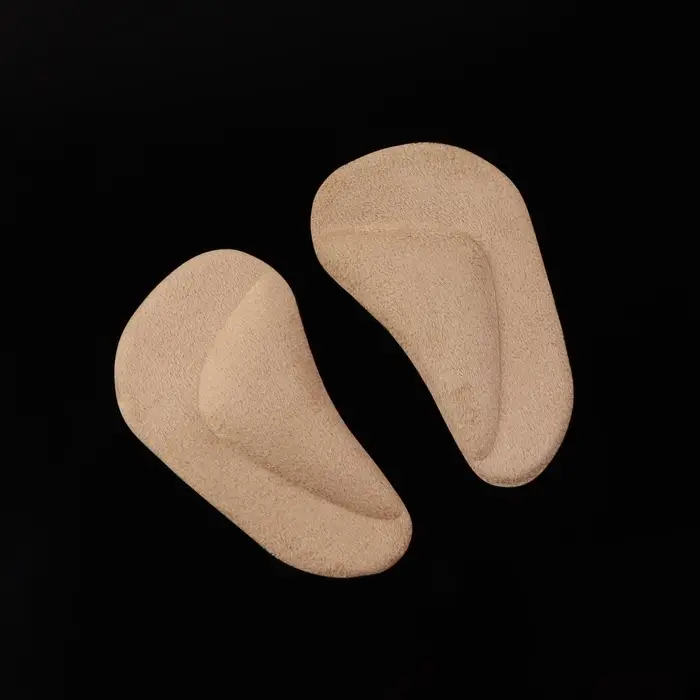 Супинаторы для обуви, на клеевой основе, 9.7&times;5.5 см, пара, бежевые