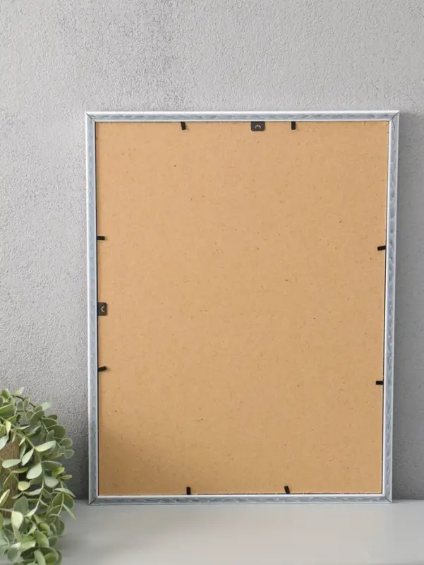 Фоторамка для фото 30х40 см "Oframe", пластик, белый, (пластиковый экран)