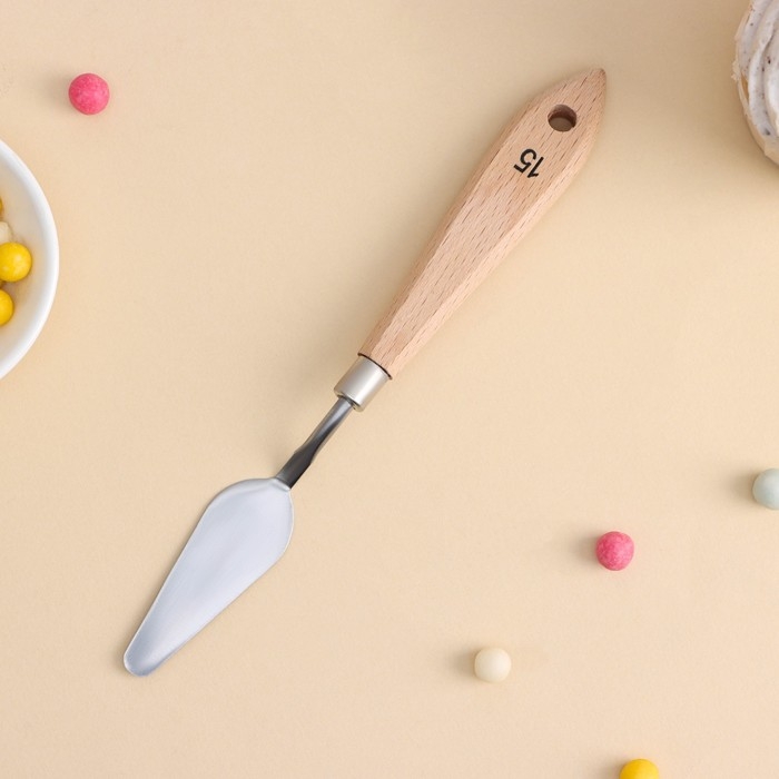 Лопатка кондитерская Доляна «Деко» 19,5 см Лопатка кондитерская Доляна «Деко» 19,5 см