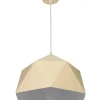 Светильник Edward, 1&times;40 Вт, Е27, 38&times;38&times;25 см, сливочный